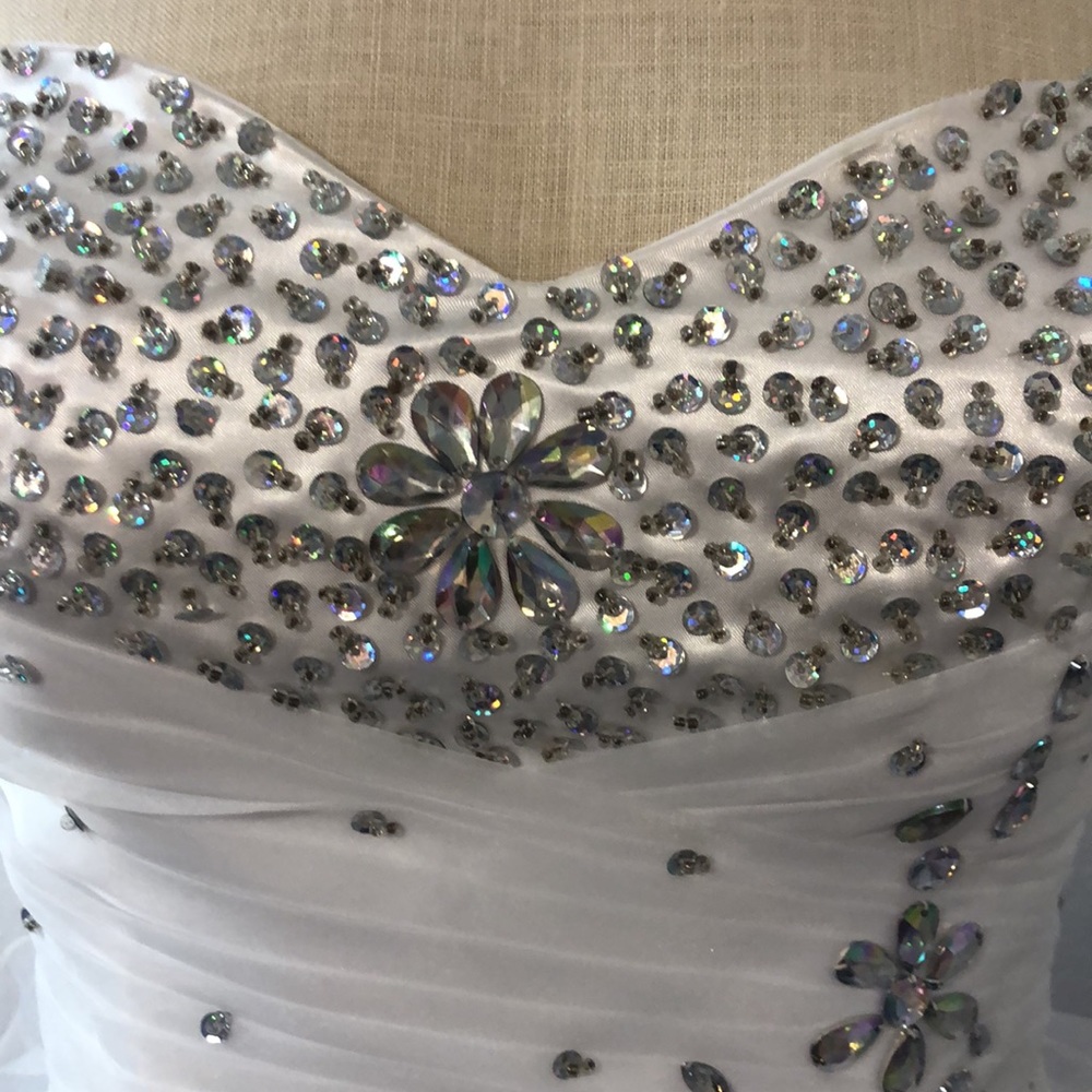 Grace Karen short formal. Size 10 with corset back. - Picture 7 of 9